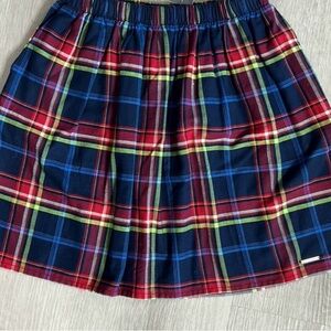 A&F Abercrombie shabby chic plaid mini skirt
